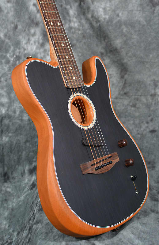 Fender Acoustasonic Player Telecaster Brushed Black