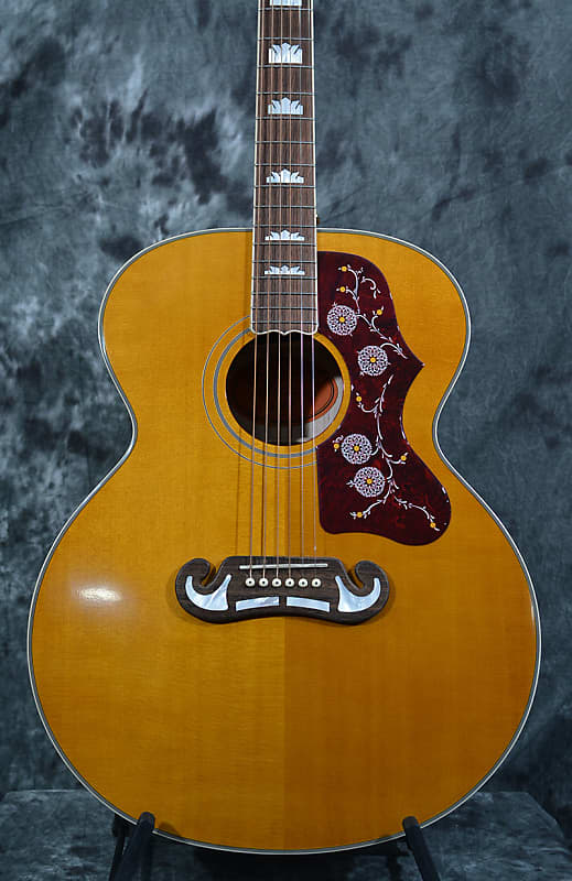 Epiphone J-200 Jumbo Masterbilt Inspired by Gibson Blonde All Solid