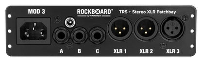 Rockboard MOD 3v2 TRS DC IEC XLR Patchbay