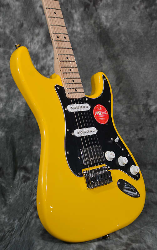 Squier FSR Affinity Stratocaster HSS Graffiti Yellow