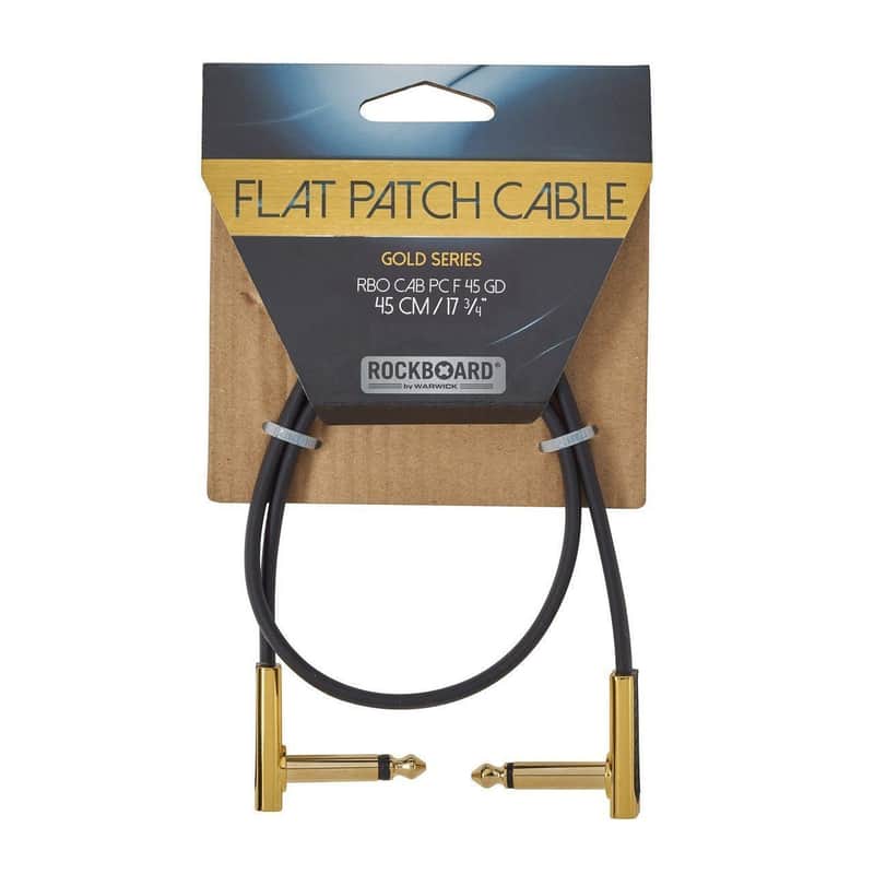 Rockboard Gold Series Flat Patch Cable 45cm