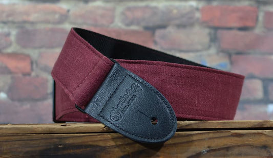 Martin Hemp Strap Burgundy