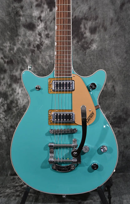 Gretsch G5232T Electromatic Double Jet Bigsby Caicos Green Gretsch G5232T Electromatic Double Jet Bigsby Caicos Green