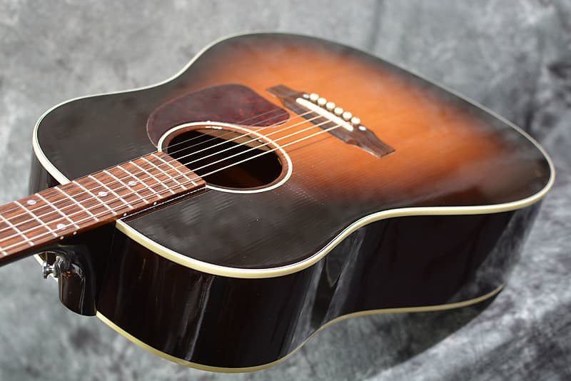 Gibson J-45 Standard 2017 Vintage Sunburst w Deluxe Factory Hardshell Case