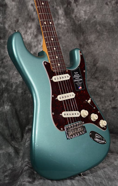 Fender American Professional Classic Statocaster Faded Sherwood Green Metallic