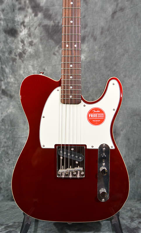 Squire Classic Vibe Custom Esquire Candy Apple Red
