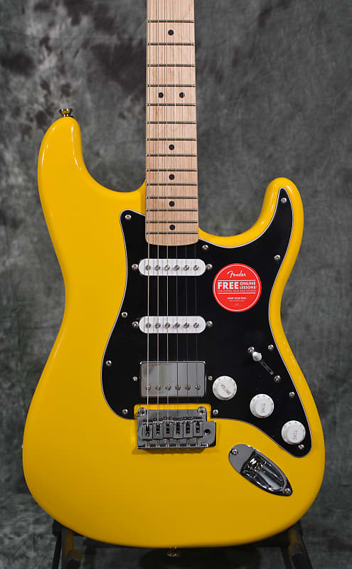 Squier FSR Affinity Stratocaster HSS Graffiti Yellow