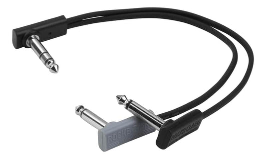 Rockboard RBO CAB F Y 20 BK Flat Patch Y-Splitter Cable 7.87in