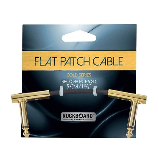 Rockboard Gold Series Flat Patch Cable 5cm