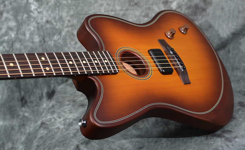 Fender Acoustasonic Standard Jazzmaster Honey Burst