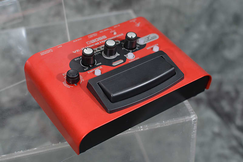 boss vocal harmony pedal Boss VE-2 Vocal Reverb & Harmony Pedal