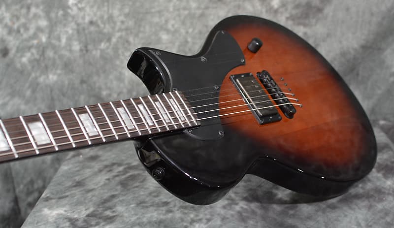 ESP LTD EC-01FT Vintage Sunburst LP Jr. Style
