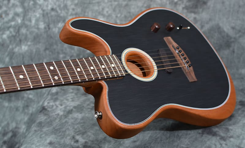 Fender Acoustasonic Player Telecaster Brushed Black