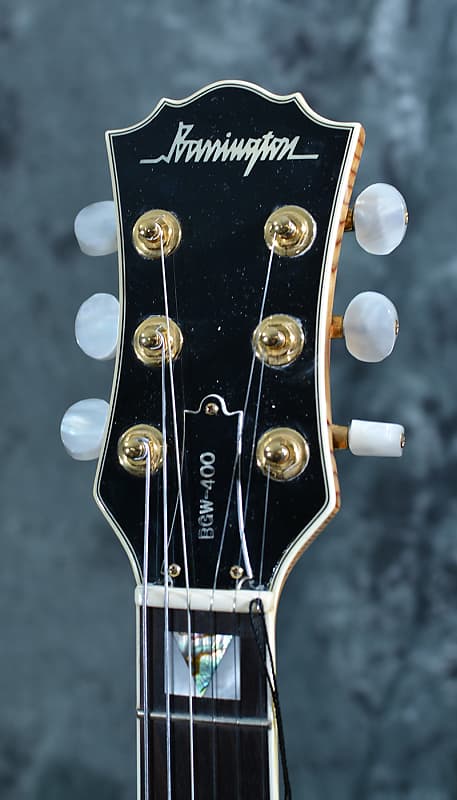 Barrington BGW-400 Jazz Archtop Electric Guitar Vintage 1989 Natural