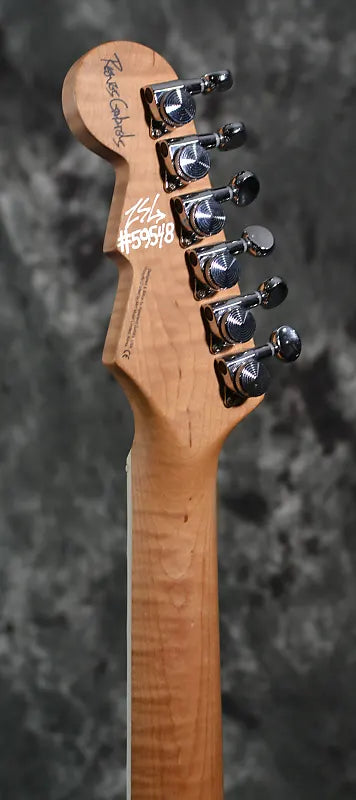 Reverend Reeves Gabriel's Signature Flame Top Midnight Black