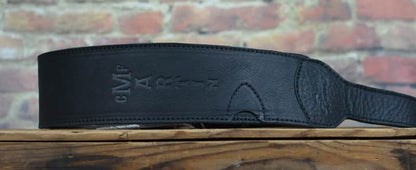 Martin LUXE Leather Guitar Strap Black