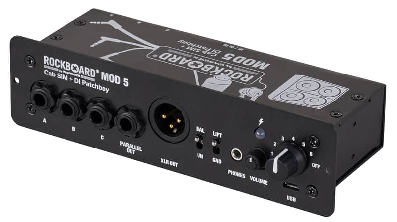 Rockboard MOD 5 Cab SIM + DI Patchbay