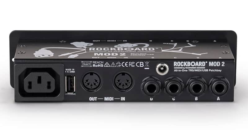 Rockboard MOD 2 V2 All-in-One Trs MIDI & USB Patchbay