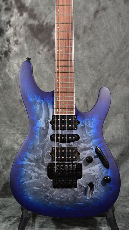 Ibanez S770 Cosmic Blue Frozen Matte