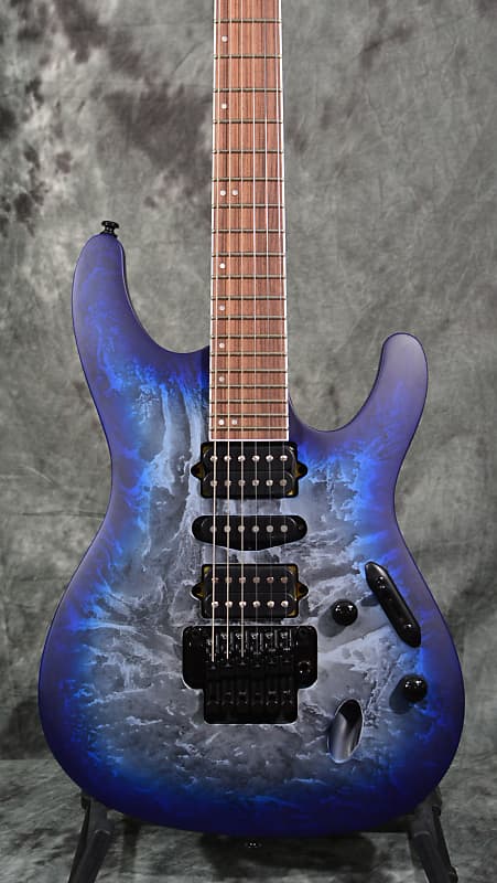 Ibanez S770 Cosmic Blue Frozen Matte
