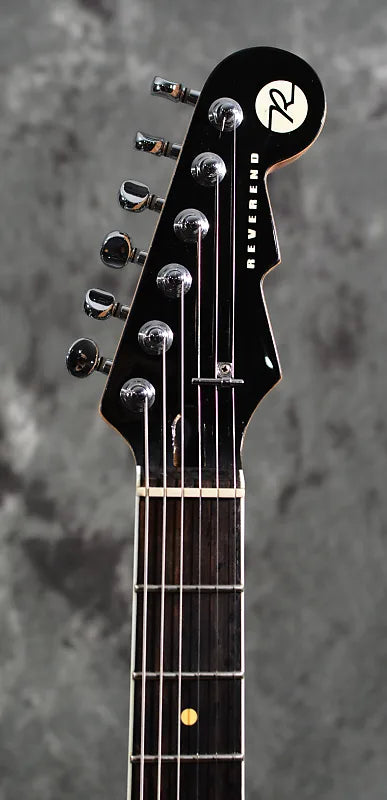 Reverend Reeves Gabriel's Signature Flame Top Midnight Black