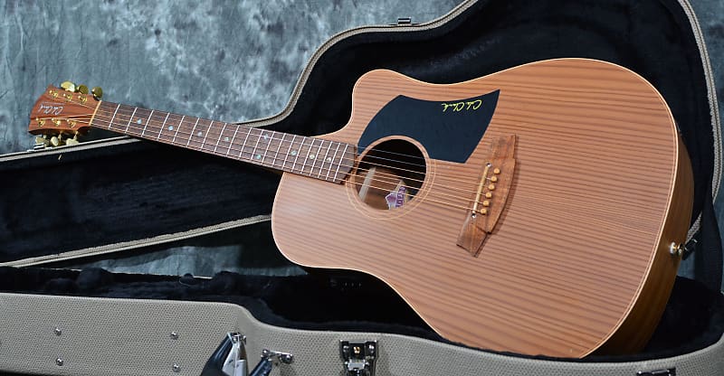 Cole Clark Fat Lady 2 Dreadnought Redwood Blackwood
