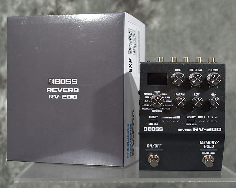 Boss RV-200 Reverb Multi Pedal – Mainstagemusic