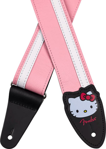 Fender Hello Kitty Pink Leather Strap