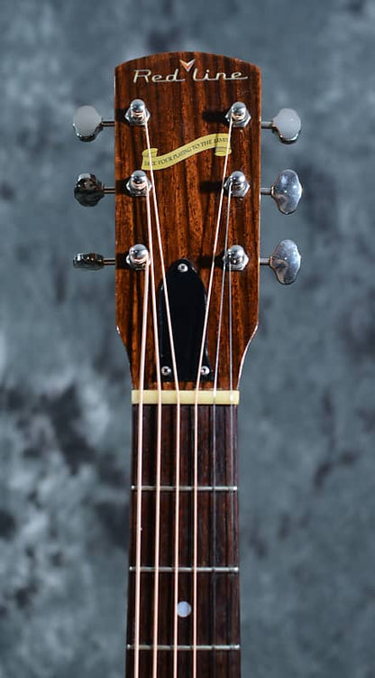 Redline Resophonics RL45 Sloped Shoulder Clone Dreadnought Mahogany w/ Hardshell Case