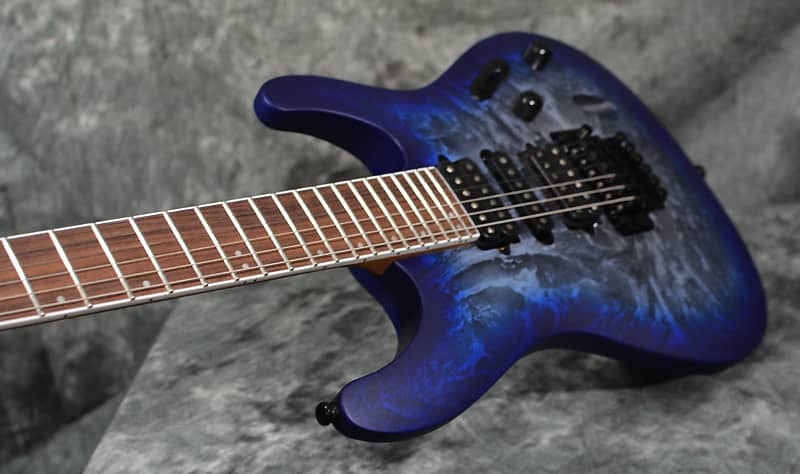 Ibanez S770 Cosmic Blue Frozen Matte