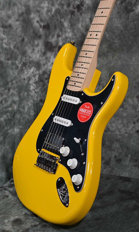 Squier FSR Affinity Stratocaster HSS Graffiti Yellow
