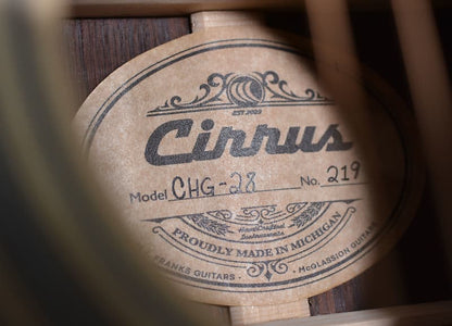 Cirrus CHG-28 Jumbo Standard Natural