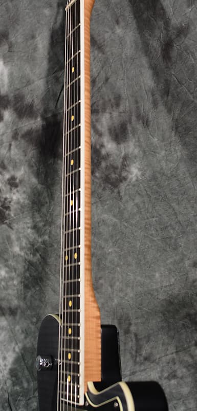 Reverend Reeves Gabriel's Signature Flame Top Midnight Black