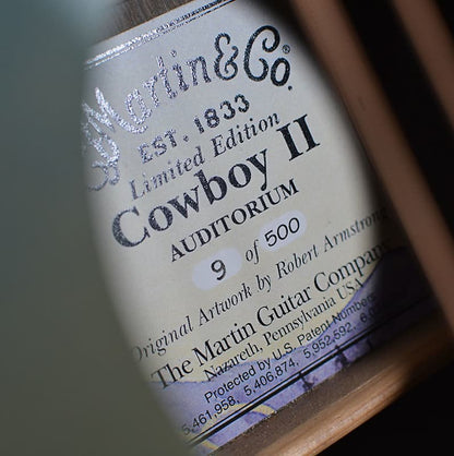 Martin Cowboy II Limited Edition 9 of 500 w Hardshell Case