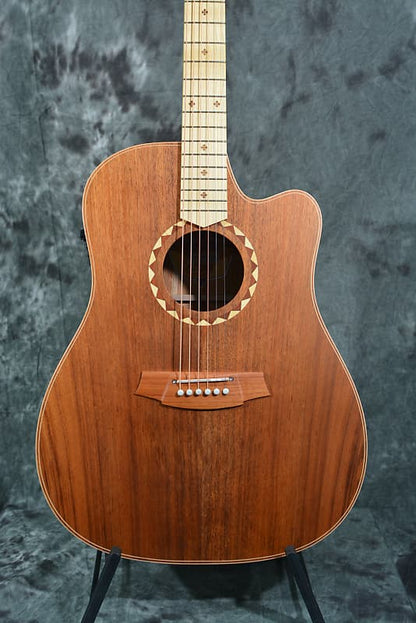Cole Clark Fat Lady 2 Blackwood Dreadnought Cutaway