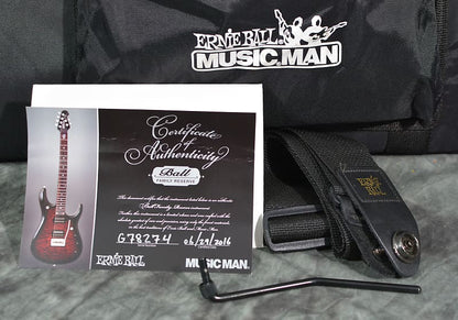 Ernie Ball Music Man JP16 BFR Black Lava John Petrucci Signature