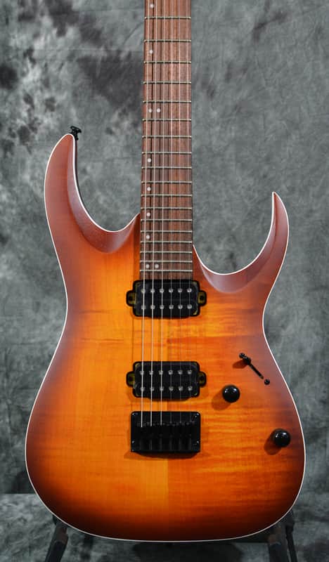 Ibanez RGA42 Dragon Eye Burst Flat