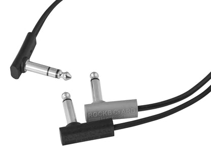 Rockboard RBO CAB F Y 20 BK Flat Patch Y-Splitter Cable 7.87in