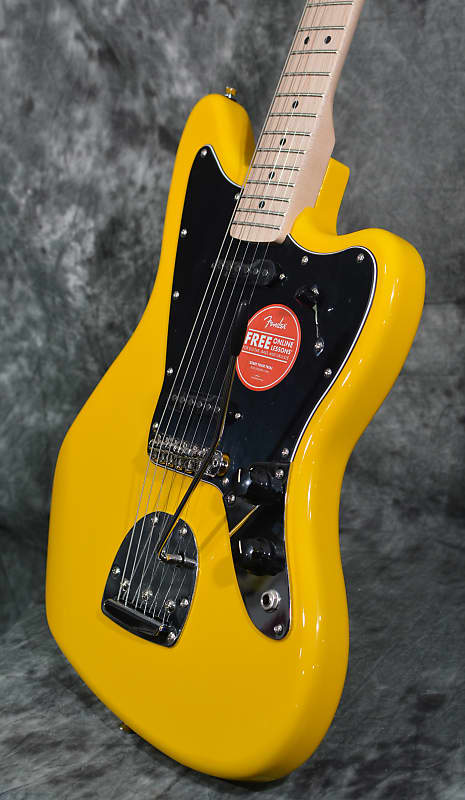 Squier FSR Affinity Jaguar Graffiti Yellow – Mainstagemusic