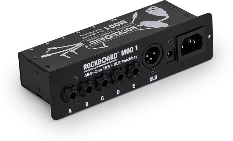 Rockboard MOD 1 V2 All in One Pedalboard Patchbay TRS + XLR