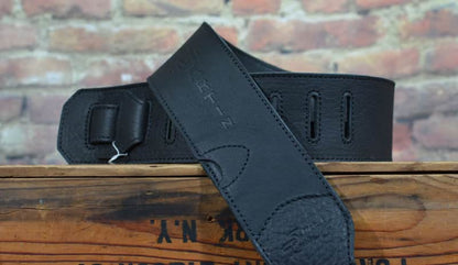 Martin LUXE Leather Guitar Strap Black