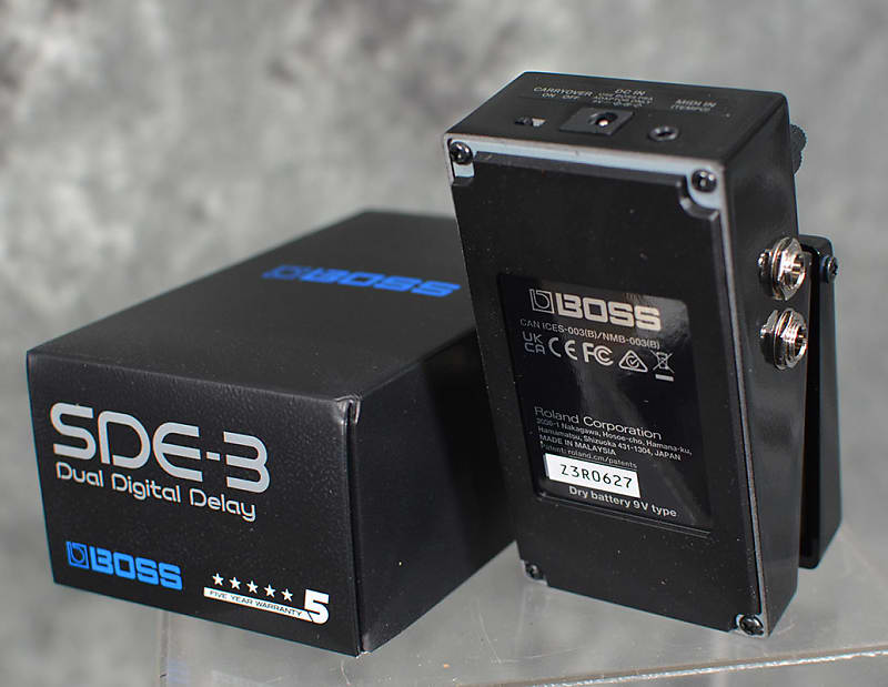 boss dual pedals Boss SDE-3 Dual Digital Delay Pedal – Mainstagemusic