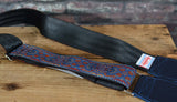 Martin 18A0132 Souldier Slide guitar Strap Arabesque Indigo