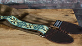 Martin 18A0133 Souldier Slide Guitar Strap Dresden Star Seafoam