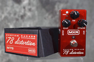 MXR Custom Badass '78 Distortion Red M78