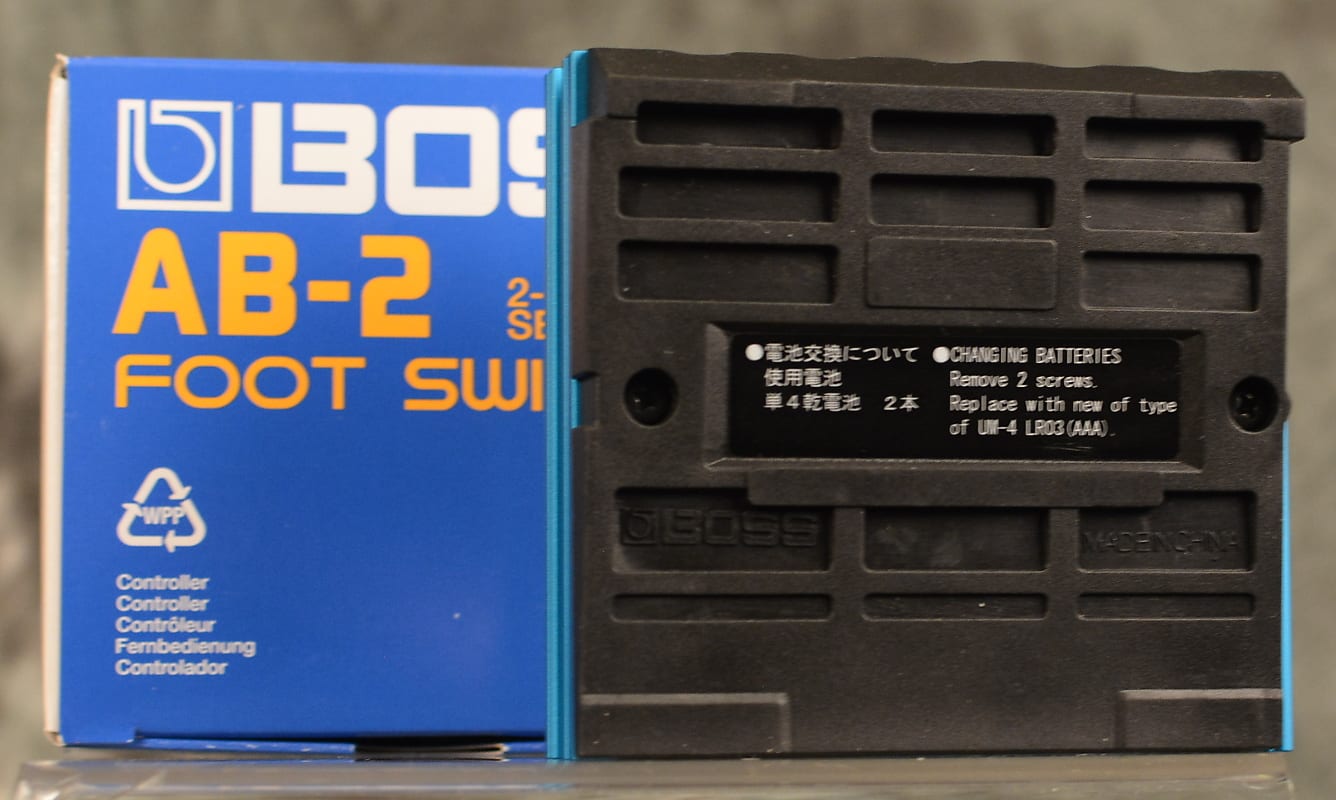 boss ab 2 pedal Boss AB-2 2-Way Selector Pedal