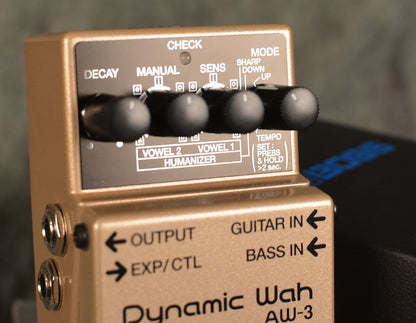 boss pedal cup Boss AW-3 Dynamic Wah Guitar & Bass Pedal – Mainstagemusic