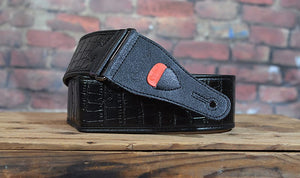 Right On Straps Alligator Black Talisman Strap