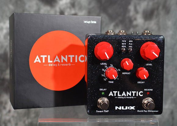 NuX NDR-5 Atlantic Delay & Reverb Pedal – Mainstagemusic