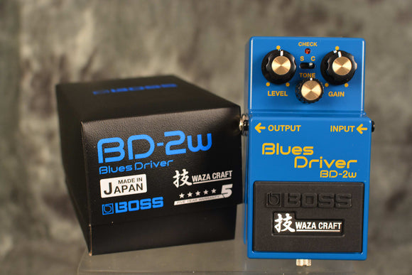 Boss BD-2w Waza Craft Blues Driver – Mainstagemusic